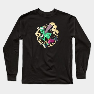 Stoned Alien! Long Sleeve T-Shirt